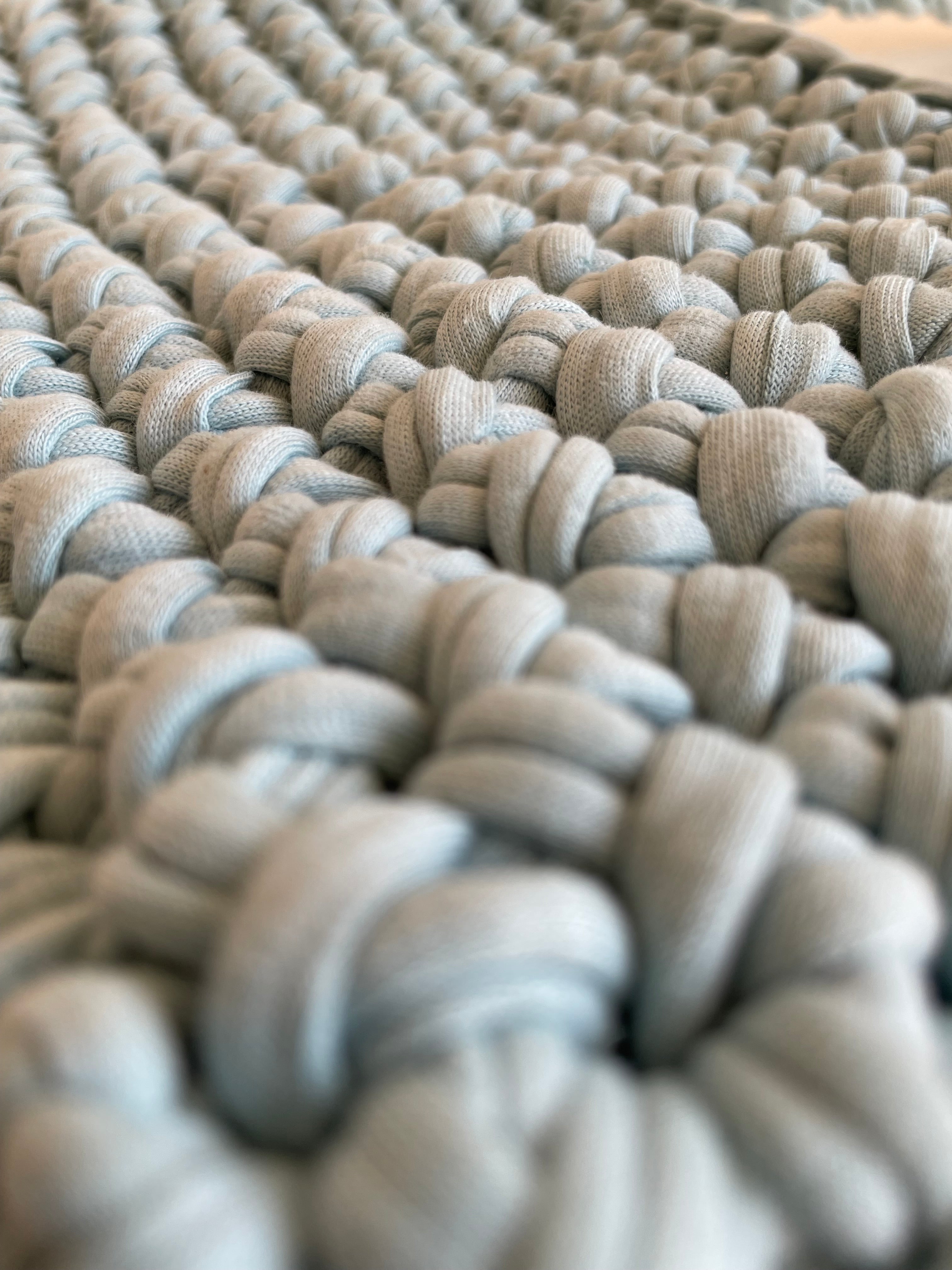 T-shirt Yarn for Crochet & Macramé| Recycled Cotton|450g/80m